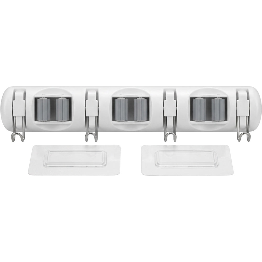 Evav Adhesive Wall Hook Rail with 4 Grip Clips and 5 Hooks 38 cm - Product view
