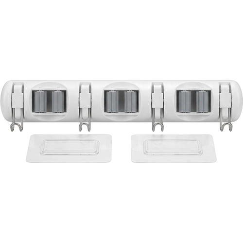 Evav Adhesive Wall Hook Rail with 4 Grip Clips and 5 Hooks 38 cm - Product view