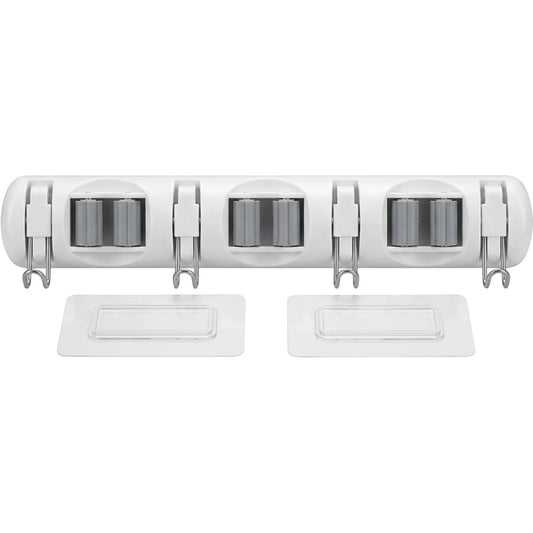 Evav Adhesive Wall Hook Rail with 4 Grip Clips and 5 Hooks 38 cm - Product view